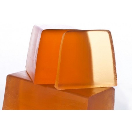 Handgesneden zepen Patchouli, cut soap translucent made by Autour du Bain