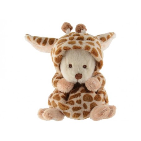 Peluches et doudous Peluche ours déguisé en giraffe made by Bukowski