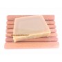 Handcut soaps Tranche de savon surgras, Lait de coco made by Savonissime