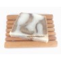 Handcut soaps Tranche de savon surgras, Café exfoliant made by Savonissime