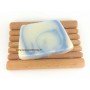 Handcut soaps Tranche de savon surgras, Bleu-Cannelle made by Savonissime