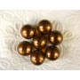 Pearls and bath bombs Perles de bain en flacon de 30, Vanille des Iles made by Bomb Cosmetics
