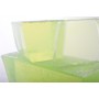 Handgesneden zepen Lily-of-the-Valley, cut soap translucent made by Autour du Bain