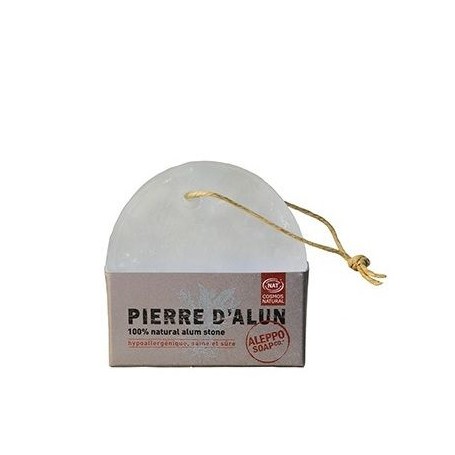 Pierre d'alun Tadé à Paris chez Soap and the City, savons, bougies, parfums, encens et peluches