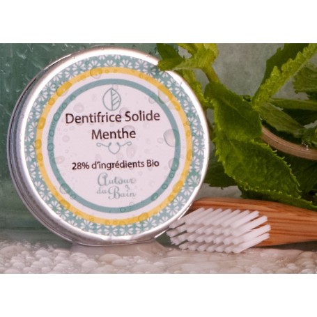 Dentifrice solide, menthe, 30ml