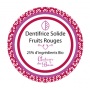 Dentifrice solide recharge, Fruits rouges, 15g Autour du Bain à Paris chez Soap and the City, savons, bougies, parfums, encen...