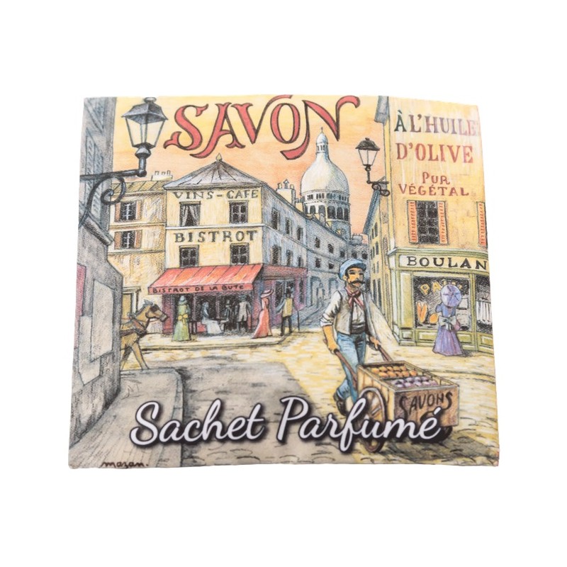 Sachet Parfumé Chat Noir & Blanc - La Savonnerie de Nyons