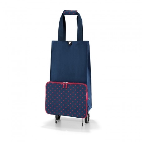 Caddie pliant, Mixed dots red