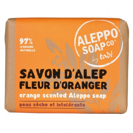 Savon d'Alep Fleur d'oranger Tadé à Paris chez Soap and the City, savons, bougies, parfums, encens et peluches